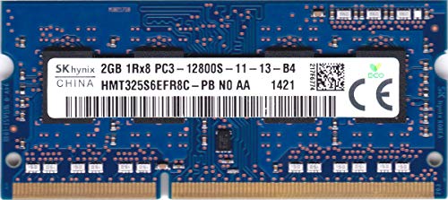 SK hynix PC3-12800S (DDR3-1600) 2GB SO-DIMM 204pin ノートパソコン用メ (中古品)