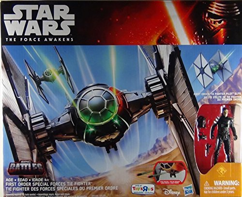 「非常に良い」Star Wars First Order Special Forces TIE Fighter - Epic Battles with A(中古品)