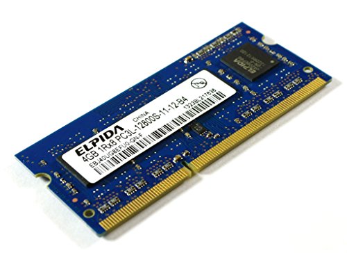「ほぼ新品」Elpida 4?GB ddr3メモリSo - Dimm 204pin pc3l-12800s 1600?MHz ebj40ug8ef(中古品)