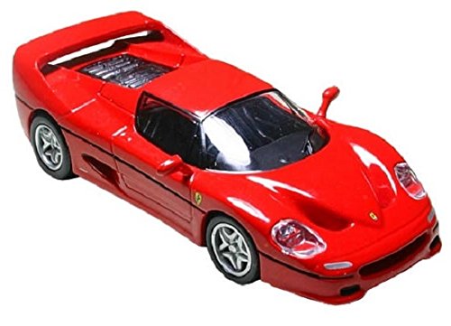 「ほぼ新品」京商 1/64 フェラーリ ミニカーコレクション７ フェラーリ Ｆ５０ 赤(中古品)