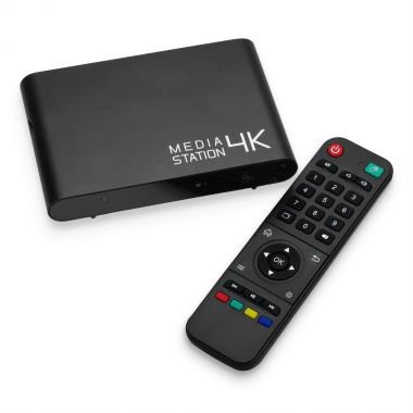 aiuto MEDIA STATION 4K 4Kメディアプレーヤー 動画・写真・音楽を4Kで楽し(中古品)