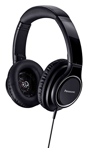 パナソニック 密閉型ヘッドホン ハイレゾ音源対応 ブラック RP-HD5-K(中古品)