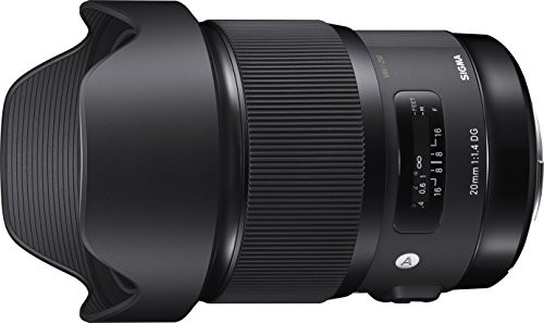 SIGMA 単焦点レンズ Art 20mm F1.4 DG HSM キヤノン用 フルサイズ対応(中古品)