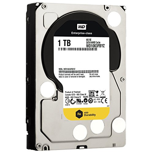 Western Digital 1 TB WD RE SATA III 7200 RPM 64 MB Cache Bulk/OEM Ente(中古品)