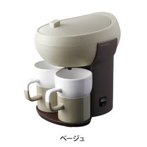 レコルト コーヒーメーカー パウス カフェデュオ ベージュ RKD-4BE(中古品)の通販は 5,385円