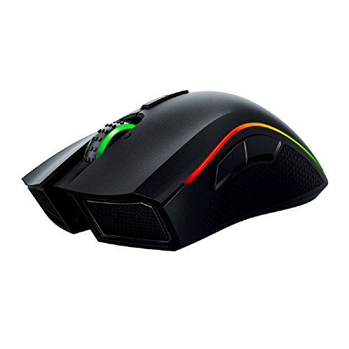 「非常に良い」Razer Mamba 2016 右手用 無線/有線ゲーミングマウス RZ01-01360100-R3A1(中古品)