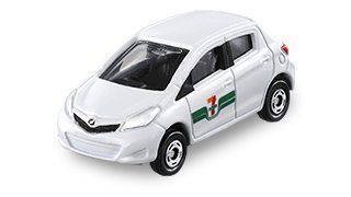 「ほぼ新品」トミカ セブンイレブン オリジナル トヨタ ヴィッツ(中古品)
