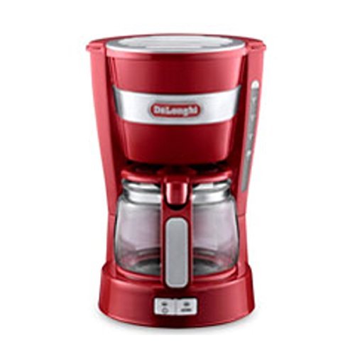 「未使用品」デロンギ コーヒーメーカー パッションレッドDeLonghi アクティブ シリーズ(中古品)