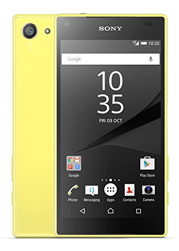 「非常に良い」SONY Sony Xperia Z5 Compact E5823 LTE [Yellow 32GB 海外版　SIMフリー](中古品)