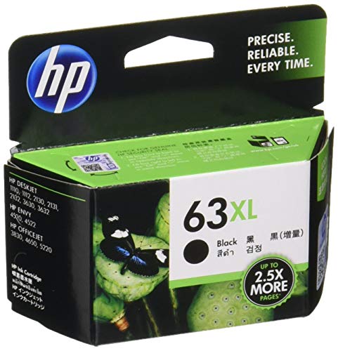 「未使用品」HP 63XL インクカートリッジ 黒(増量)(中古品)