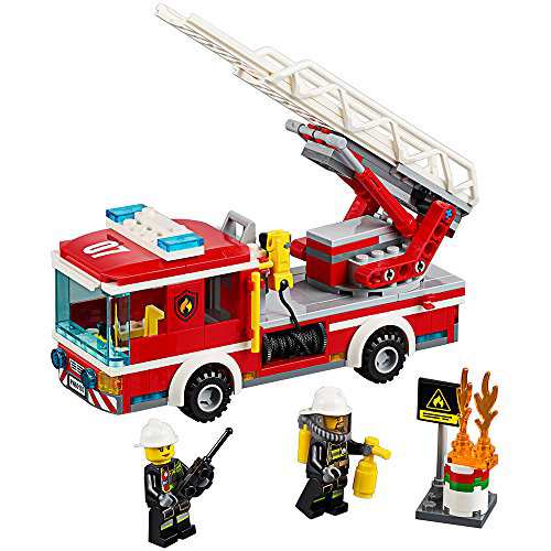 LEGO CITY Fire Ladder Truck 60107(中古品)