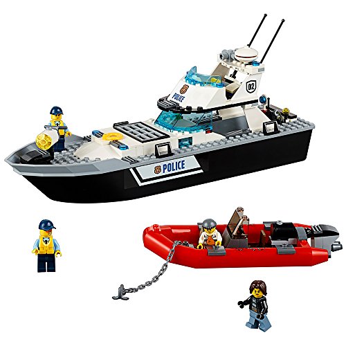 サー・クロコダイル　-頂上決戦- LEGO CITY Police Patrol Boat 60129(中古品)
