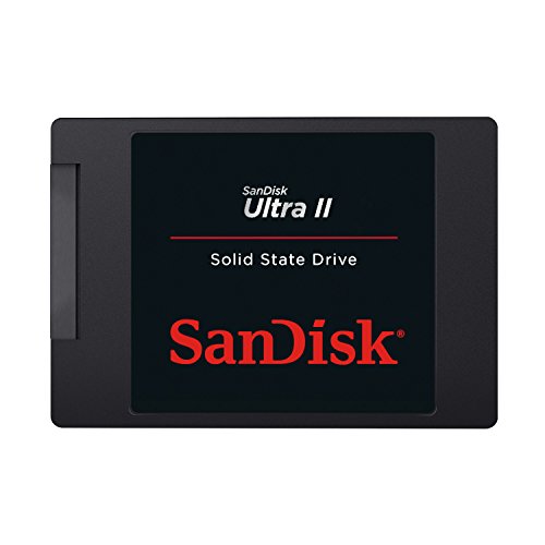 SanDisk SSD UltraII 960GB 2.5インチ [国内]メーカー付 SDSSDHII-960G-J26(中古品)