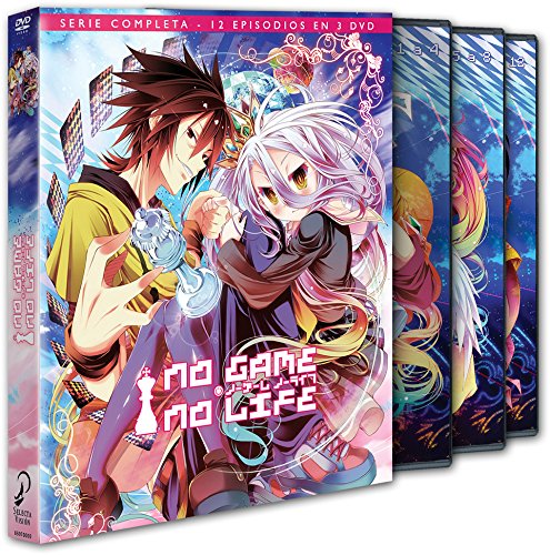「未使用品」ノーゲーム・ノーライフ コンプリート DVD-BOX (全12話 300分) ノゲノラ ノ(中古品)