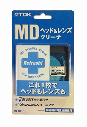 TDK MDヘッド&レンズクリーナー MD-HLC1F(中古品)