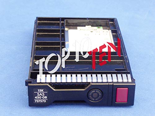 「非常に良い」Hewlett Packard Enterprise 450GB SAS hard drive - 15K RPM(中古品)