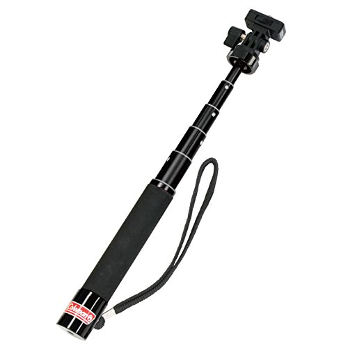 「非常に良い」Velbon&amp;Coleman 自撮り棒 CVSS-6 BLACK 6段 ウルトラロック 脚径24mm 小型 (中古品)