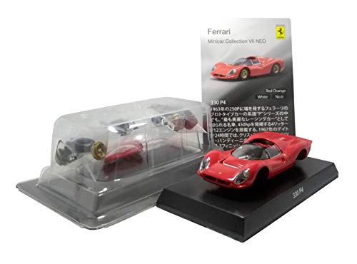 京商 1/64 フェラーリ ミニカーコレクション7 ＮＥＯ 330P4 レッドオレンジ(中古品)の通販は 6,224円