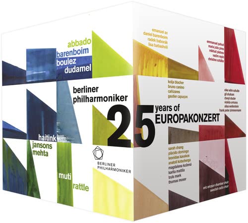 Europakonzert 25 DVD Anniversary Box 1991-2015(中古品)