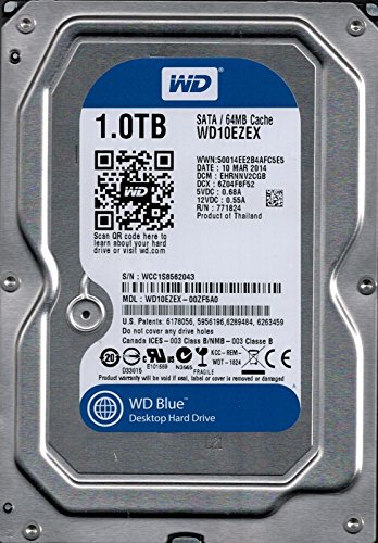 「非常に良い」wd10ezex-00zf5?a0?DCM : ehrnnv2cgb wcc1s Western Digital 1tb(中古品)