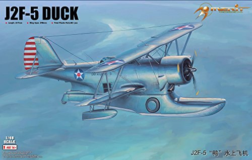 「非常に良い」メリットインターナショナル 1/48 U.Sネイビー J2F-5 ダック プラモデル(中古品)