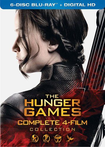 「未使用品」Hunger Games: Complete 4 Film Collection [Blu-ray] [Import](中古品)