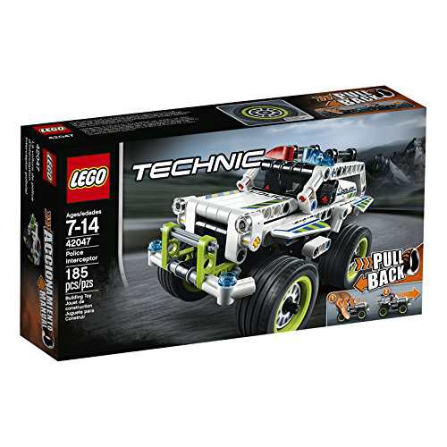 LEGO Technic Police Interceptor 42047 Building Kit(中古品)