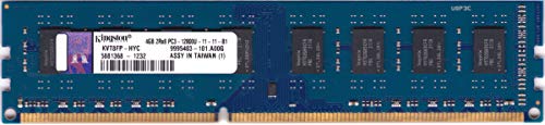 Kingston PC3-12800U (DDR3-1600) 4GB 240ピン DIMM デスクトップパソコン (中古品)の通販は