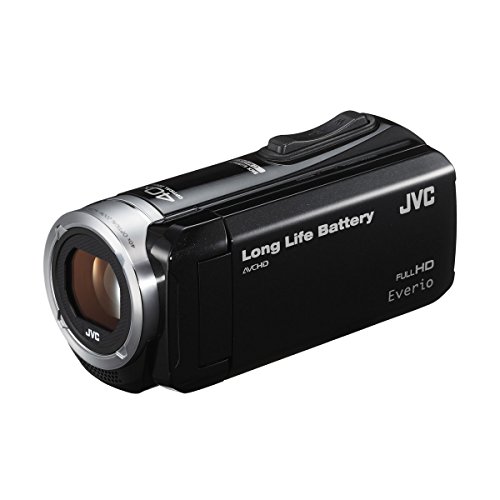 JVCケンウッド Everio ビデオカメラ 内蔵メモリー32GB GZ-L550-B ブラック(中古品)