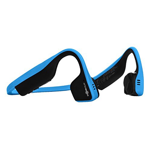 Aftershokz Trekz Titanium ワイヤレス骨伝導ヘッドフォン オーシャンブル (中古品)