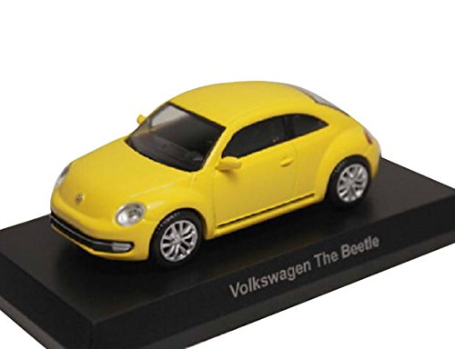「非常に良い」京商 1/64 フォルクスワーゲン ミニカーコレクション２ ビートル 黄色(中古品)