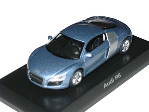 京商 1/64 アウディ ミニカーコレクション Ｒ８　ライトブルー(中古品)の通販は