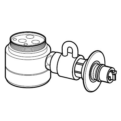 パナソニック 食器洗い乾燥機用分岐栓Panasonic CB-SEF8(中古品)