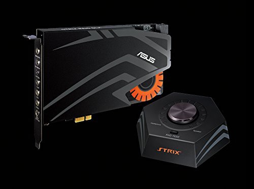ASUSTek ハイレゾ対応 STRIXゲーミング サウンドカード PCI-E コントロール(中古品)の通販は