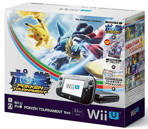 Wii U ポッ拳 POKKEN TOURNAMENT セット (（初回限定特典）amiiboカード ダ(中古品)