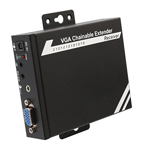 「非常に良い」Io Crest sy-ext32017?VGAビデオオーディオ受信機、Accept信号over 300?'(中古品)