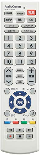 OHM シャープ アクオス用 TVリモコン AV-R320N-SH(中古品)の通販は 6,723円