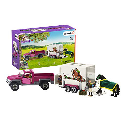 Amazon.co.jp: シュライヒ ホースクラブ ピックアップトラックと