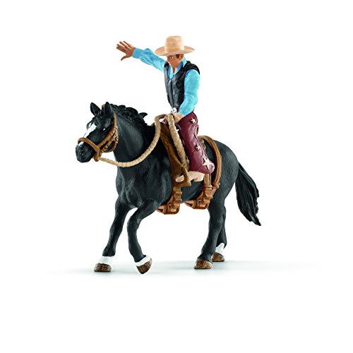 「非常に良い」シュライヒ ファームワールド サドル・ブロンク・ライディング(カウボーイ)(中古品)