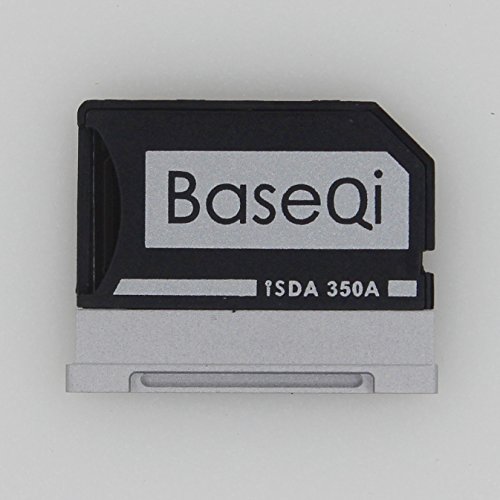 「未使用品」BaseQi iSDA 高精度 アルミニウム製 MicroSD カード アダプター (Microsoft(中古品)