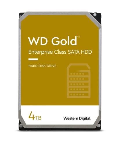 「未使用品」WD HDD 内蔵ハードディスク 3.5インチ 4TB WD Gold WD4002FYYZ/SATA3.0/5(中古品)