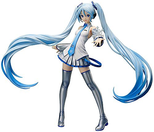 キャラクター・ボーカル・シリーズ01 初音ミク SNOW MIKU 1/4スケール PVC (中古品)