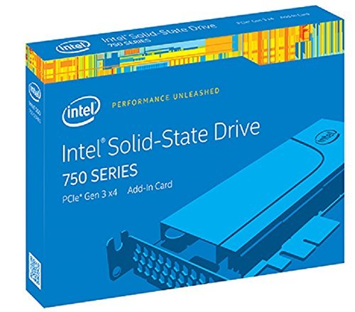 「ほぼ新品」インテル SSD 750 Series MLC Full Height PCIe 3.0 NVMe SSDPEDMW400G4X1 (中古品)