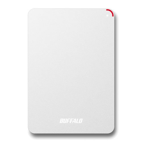 「未使用品」BUFFALO 耐衝撃対応 2.5インチ外付けHDD 4TB ホワイト HD-PSF4.0U3-GW(中古品)