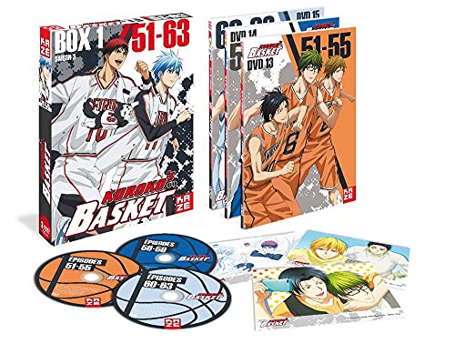 「非常に良い」黒子のバスケ Season 3 BOXセット1/2 (51-63話 300分)[DVD] [Import](中古品)