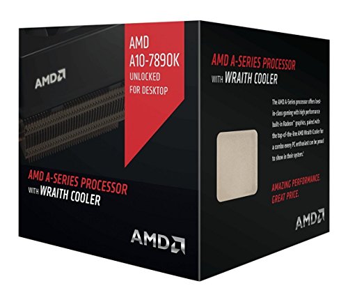 「非常に良い」AMD A-series プロセッサ AMD A10 7890K Black Edition, with AMD Wraith C(中古品)