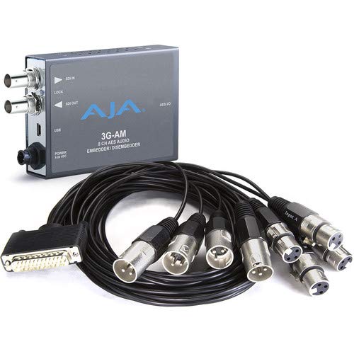 AJA(アジャ) 3G-AM 3G-SDI 8チャンネル AES エンベデッダー/ディエンベデッ(中古品)