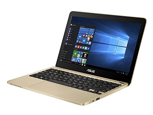 ASUS ノートブック E200HA ゴールド ( WIN 10 64Bit / Atom x5-Z8300 / 11.(中古品)