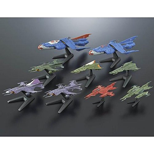 T*i様 宇宙戦艦ヤマト2199系 メカコレ 艦載機 戦闘機 完成品 6機セット 宇宙戦艦ヤマト 2199 メカコレ大ガミラス帝国軍艦載機セット 銀河の