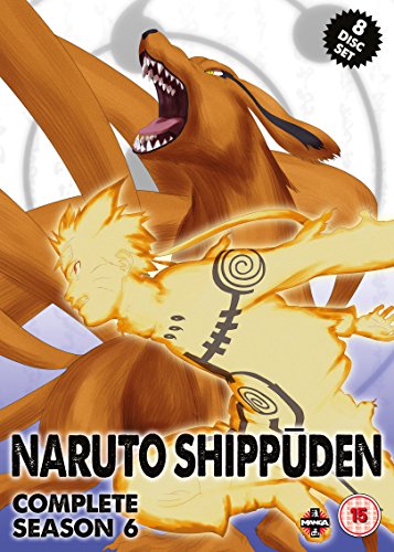 「非常に良い」ナルト 疾風伝 コンプリート DVD-BOX6 (245-296話 1300分) NARUTO 岸本斉史(中古品)